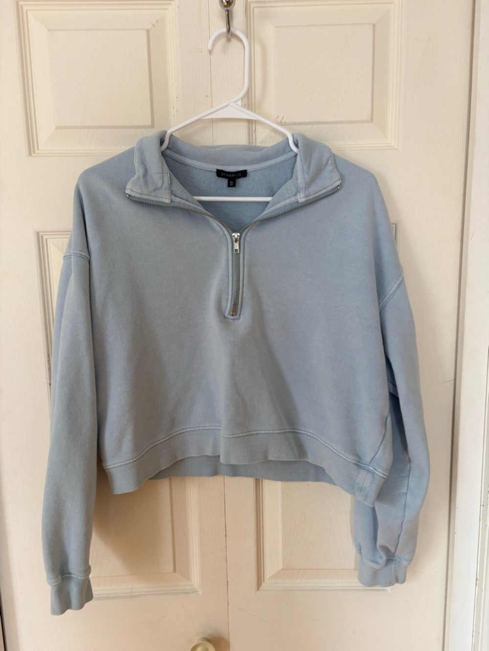 Dynamite Quarter Zip Sweater